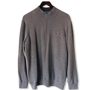 Vineyard Vines 1/4-Zip Wind Sweater Merino Wool